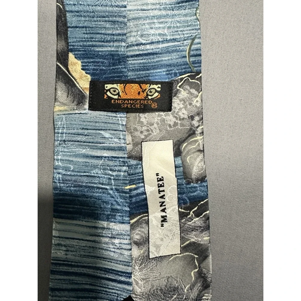 VTG Endangered Species Manatee Neck Tie